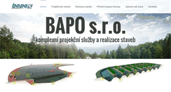 Desktop Screenshot of bapo.cz